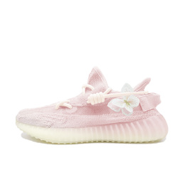 Adidas Кроссовки Yeezy Boost 350 V2 Ice Cream, Butterfly, износостойкие, дышащие, повседневные, унисекс, розовые hq6316(team1143-冰淇淋 蝶） | pink