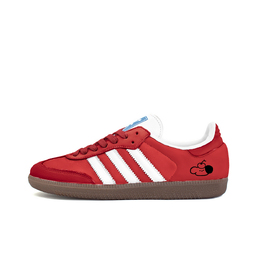 Adidas Кроссовки для скейтбординга SAMBA OG с противоскользящим покрытием, износостойкие, унисекс, красные b75806(team746-苹果狗) | red