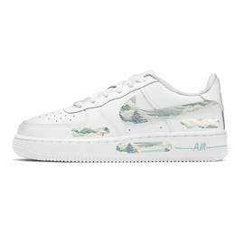 Nike Кроссовки Air Force 1 High '07, износостойкие, низкие, для скейтбординга, унисекс, белые cw2288-111(team扶摇青云) | white