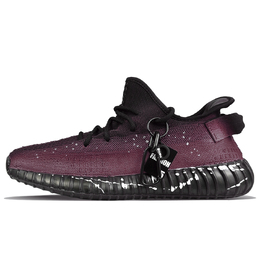 Adidas Низкие повседневные кроссовки Yeezy Boost 350 V2, унисекс, черно-розовая тень hq4540(team40-黑粉暗影) | black/pink shadow