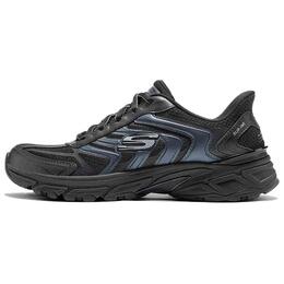 Skechers Женские кроссовки Silver Wing с низким верхом и массивной подошвой, устойчивые к истиранию, черные 150716-bkgm | black