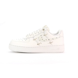 Nike Кроссовки Air Force 1 с антискользящим покрытием, износостойкие, женские, с низким верхом, для скейтбординга, белое золото fv3654-111(team935-珍珠白金） | white gold