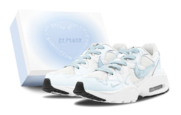 Nike Кроссовки Air Max Fusion с низким верхом, износостойкие, дышащие, женские, синие cj1671-100(team88-心心符号蓝s-box) | blue