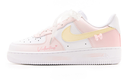 Nike Кроссовки для скейтбординга Air Force 1 с противоскользящим покрытием, износостойкие, унисекс, розовые dh2920-111(team1177-月神爱) | pink
