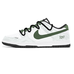 Nike Кроссовки для скейтбординга Dunk, устойчивые к истиранию, белые, унисекс dd1391-100(team399-潮玩仙踪) | white