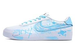 Nike Кроссовки для скейтбординга Court Shot Sky City, легкие, нескользящие, унисекс, белые, синие fq8146-104（team241-天空之城） | white blue