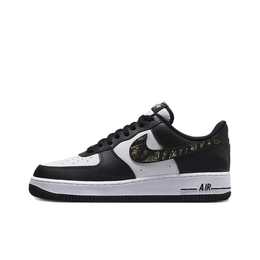 Nike Кроссовки для скейтбординга Air Force 1 Panda Starlight, черно-белые, с противоскользящим покрытием, износостойкие, унисекс, белые, черные dv0788-001(team384-星光点点 线a) | white black