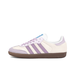 Adidas Кроссовки для скейтбординга SAMBA OG с противоскользящим покрытием, износостойкие, унисекс, фиолетово-белые b75806(team746-月与言舟) | purple white