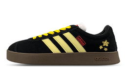 Adidas Кроссовки для скейтбординга VL COURT 2.0 с противоскользящим покрытием, унисекс, черные hq1801(team1311-黄星星) | black