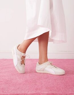Кроссовки Puma Speedcat GO Mary Jane бежевого цвета 148847807 | white