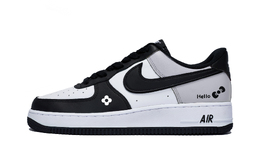 Nike Кроссовки Air Force 1 Low Top для скейтбординга унисекс, белые dv0788-001(team85-翩然烟灰as-box) | white
