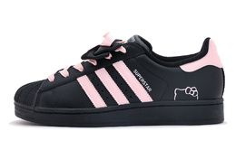 Adidas Низкие кроссовки для скейтбординга SUPERSTAR Coverage с защитой от скольжения и истиранию, унисекс, розовые ji0079(team拾伍-男女同款黑粉二) | pink