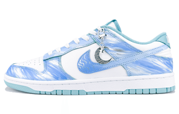 Nike Кроссовки для скейтбординга Dunk Low Top унисекс белого и синего цвета dv0833-106(team537-闪耀星河) | white blue