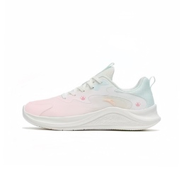 Кроссовки женские Wander 2 с низким верхом Anta, White Blue Pink 922315573-1（team924-喵爪） | white blue pink