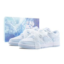 Nike Кроссовки для скейтбординга Dunk Anti Slip, износостойкие, унисекс, светло-голубые ib7311-100（team626-薄荷星云-sbox） | light blue (blue special box)