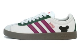 Adidas Кроссовки для скейтбординга VL COURT 2.0 с противоскользящей подошвой, износостойкие, унисекс, серо-фиолетовые js3003（team1062-妙妙派对） | gray purple