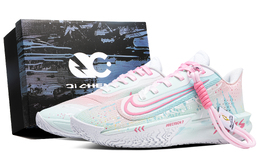 Nike Баскетбольные кроссовки Precision 7 унисекс с низким верхом розового/синего цвета fn4322-100(team63-霓虹流光sbox) | pink blue