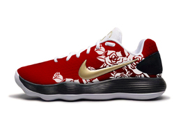 Nike Баскетбольные кроссовки Hyperdunk 2017 с амортизацией, противоскользящим покрытием и износостойким покрытием, унисекс, красные hv1793-170(team1062-风城玫瑰） | red