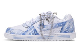 Nike Кроссовки для скейтбординга EBERNON Blue Ripple Starry Sky Low Top унисекс небесно-голубые aq1775-100（team1123-蓝漾星空） | sky blue