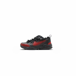 Nike Кроссовки Air Monarch 4 с защитой от скольжения, износостойкие, низкие, массивные, унисекс, черно-красные 415445-001（team873伏魔） | black red