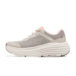 Низкие кроссовки для бега женские серые Skechers, Gray 129470-nat | gray