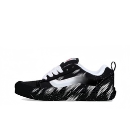 Vans Кроссовки для скейтбординга Knu Skool, износостойкие, нескользящие, низкие, унисекс, черные, белые vn0009qc6bt1(team613-流星雨) | black white