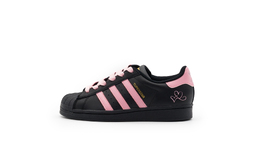 Adidas Низкие, износостойкие, противоскользящие кроссовки для скейтбординга SUPERSTAR, унисекс, черно-розовые eg4959（team719-黑粉小妖） | black pink