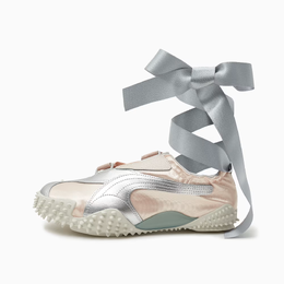 Puma Кроссовки женские Mostro Low Top, розовые 399827-01 | island pink/puma silver/glacier gray