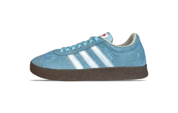 Adidas Кроссовки для скейтбординга VL COURT 2.0, синие, розовые, нескользящие, дышащие, унисекс, небесно-голубые js3003(team634-蓝调玫瑰) | sky blue