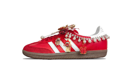 Adidas Кроссовки для скейтбординга SAMBA OG Three Lives In Love, нескользящие и дышащие, низкие, унисекс, красные, белые b75806(team634-情定三生) | red white