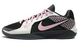 Nike Баскетбольные кроссовки Sabrina 2 Low Top унисекс, черно-розовые fz1517-005(team205-蜜桃冲击) | black pink