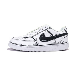 Nike Кроссовки для скейтбординга Court Vision 1 унисекс, низкие, черные/белые dh2987-101(team1308-黑韵笔触） | black white