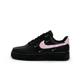 Nike Кроссовки для скейтбординга Air Force 1 Octopus Party Colorful Dream с амортизацией, износостойкие, низкие, женские, цвет черный, розовый hq1180-001(team826-色彩狂想曲) | black pink