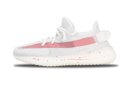 Adidas Кроссовки Yeezy Boost 350 V2, износостойкие, повседневные, унисекс, белые, красные hq6316(team372-甜蜜星海） | white red