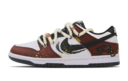 Nike Кроссовки для скейтбординга Dunk, износостойкие, женские, белые, красные dd1503-101(team963-女款魔丸) | white red