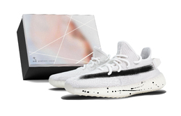 Adidas Кроссовки Yeezy Boost 350 V2 Black Starry Sea, износостойкие, повседневные, унисекс, белые, черные hq6316(team372-黑色星海s-box） | white black (box)