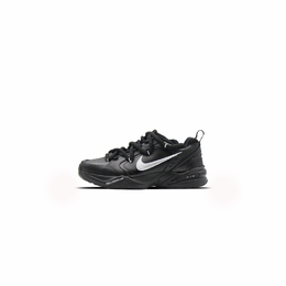 Кроссовки Air Monarch 4 с защитой от скольжения, износостойкие, низкие, массивные, унисекс, черные, серебристые Nike, Black Silver 415445-001（team873快银） | black silver