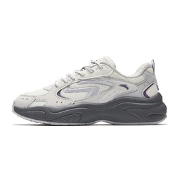 Износостойкие и легкие низкие повседневные кроссовки для женщин Anta, Ivory White/Light Silver Gray/Microchip Gray-4 922548837-4 | ivory white/light silver gray/microchip gray-4