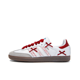Adidas Кроссовки немецкой армии SAMBA OG, унисекс, низкие, красные b75806(team676-布丁奶猫) | white red
