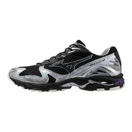 Mizuno Кроссовки Wave Rider 10 с низким верхом, устойчивые к истиранию, унисекс, черные d1ga2506-01 | black