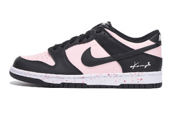 Nike Кроссовки для скейтбординга Dunk Anti-Slip, износостойкие, женские, цвет: черный, розовый dd1503-101(team拾伍-男女同款黑粉四) | black pink