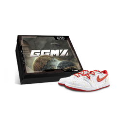 Jordan Кроссовки 1 Breathable Low-Top Vintage Unisex White Pink cz0790-161(team116-金蛇鳞片box) | white