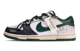 Nike Кроссовки для скейтбординга Dunk Hiking Oasis Low Top унисекс, зеленые, белые dd1391-101(team691-徒步绿洲) | green white