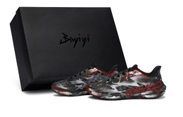 Nike Кроссовки Air Zoom Pegasus 39 с антискользящим покрытием, износостойкие, унисекс, черные, серебристо-красные do7625-001(team80-男女夜空竞速s-box) | black silver red