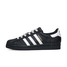 Adidas Кроссовки для скейтбординга SUPERSTAR Wao с антискользящим покрытием, износостойкие, унисекс, черные eg4959（team531-繁星） | black