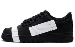 Nike Кроссовки для скейтбординга Air Force 1 "Pixel A" с противоскользящим покрытием, износостойкие, унисекс, черно-белые cw2288-001(team734-像素a) | black white