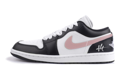 Jordan Баскетбольные кроссовки Air 1 Low Top Vintage, унисекс, розовые dc0774-101(team296-粉雾星河) | pink