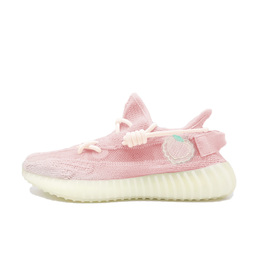 Adidas Низкие повседневные кроссовки Yeezy Boost 350 V2, унисекс, розовые hq6316(team499-冰淇淋-冰晶水蜜桃) | pink