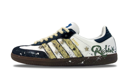 Adidas Низкие противоскользящие кроссовки для скейтбординга SAMBA OG, унисекс, черные, белые b75806(team995-巴洛克) | black white