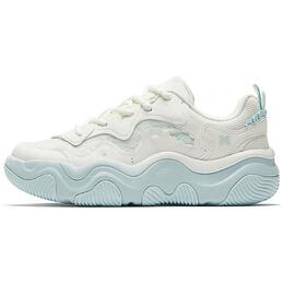 Anta Коралловые дышащие легкие повседневные кроссовки Rebound с низким верхом, женские, белые, зеленые 122528882-3 | white green